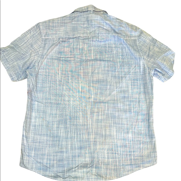 Alfani Short Sleeve Mens Button Down Shirt - Picture 4 of 6